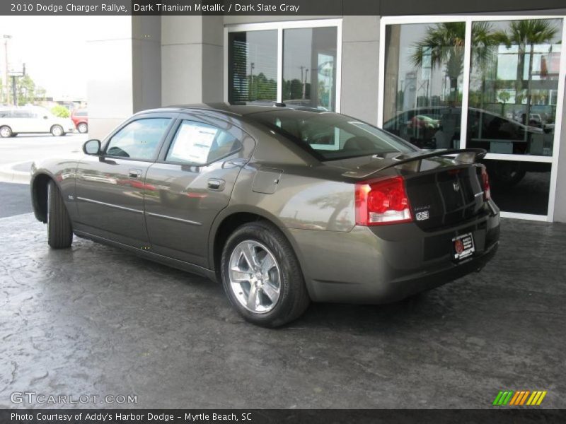 Dark Titanium Metallic / Dark Slate Gray 2010 Dodge Charger Rallye