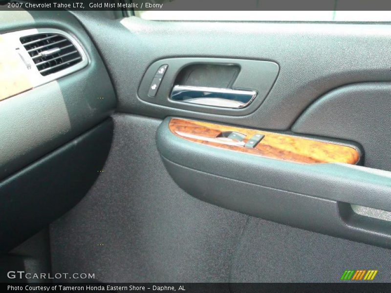 Gold Mist Metallic / Ebony 2007 Chevrolet Tahoe LTZ