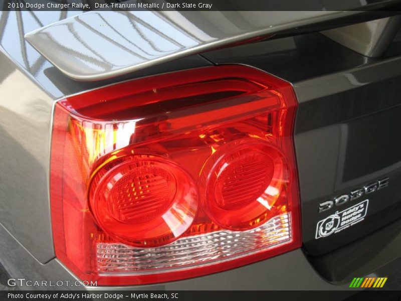 Dark Titanium Metallic / Dark Slate Gray 2010 Dodge Charger Rallye