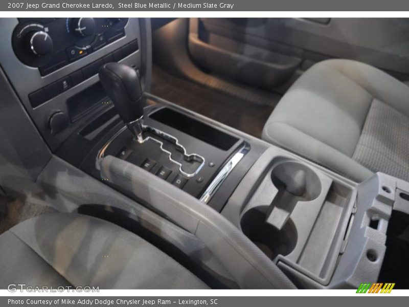 Steel Blue Metallic / Medium Slate Gray 2007 Jeep Grand Cherokee Laredo