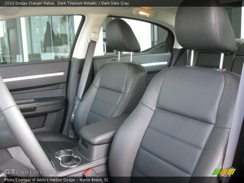 Dark Titanium Metallic / Dark Slate Gray 2010 Dodge Charger Rallye