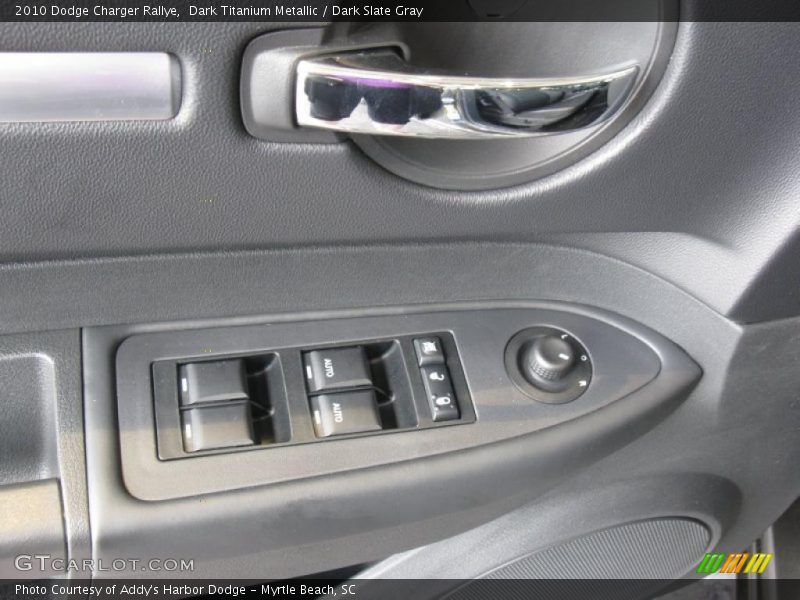 Dark Titanium Metallic / Dark Slate Gray 2010 Dodge Charger Rallye