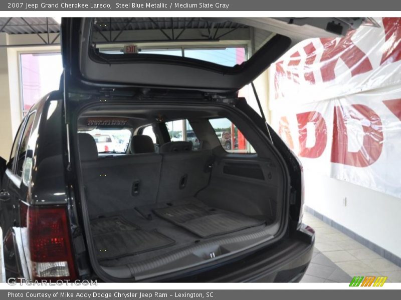 Steel Blue Metallic / Medium Slate Gray 2007 Jeep Grand Cherokee Laredo