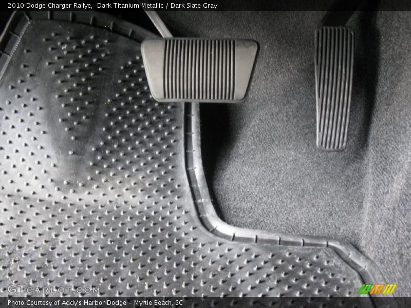 Dark Titanium Metallic / Dark Slate Gray 2010 Dodge Charger Rallye