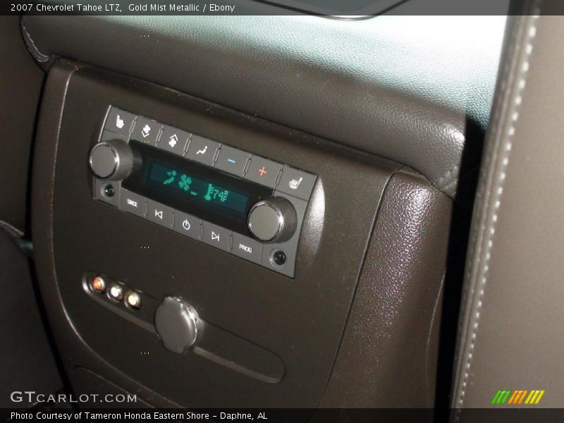 Gold Mist Metallic / Ebony 2007 Chevrolet Tahoe LTZ