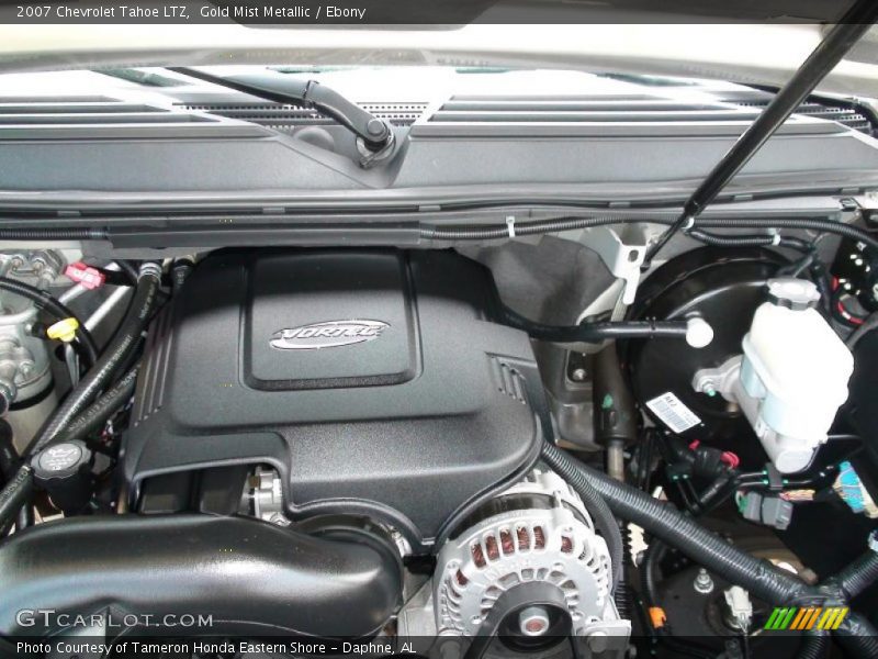 Gold Mist Metallic / Ebony 2007 Chevrolet Tahoe LTZ