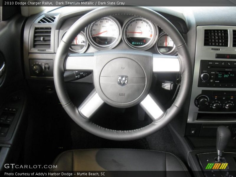Dark Titanium Metallic / Dark Slate Gray 2010 Dodge Charger Rallye