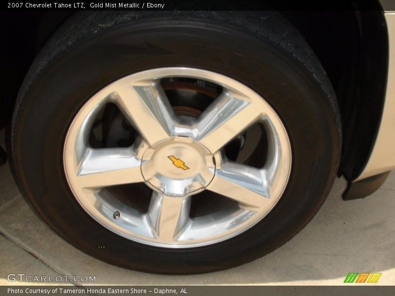 Gold Mist Metallic / Ebony 2007 Chevrolet Tahoe LTZ