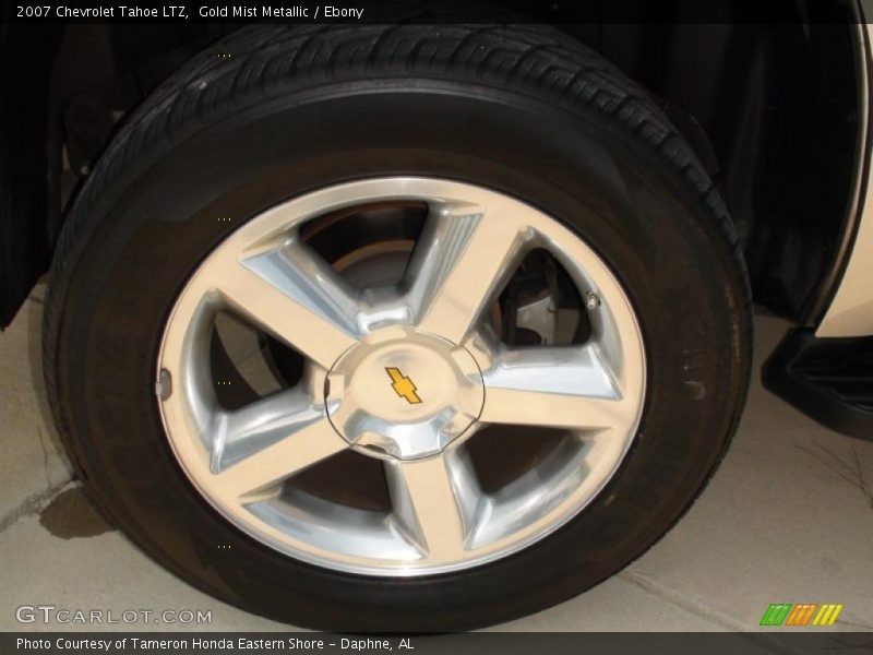 Gold Mist Metallic / Ebony 2007 Chevrolet Tahoe LTZ