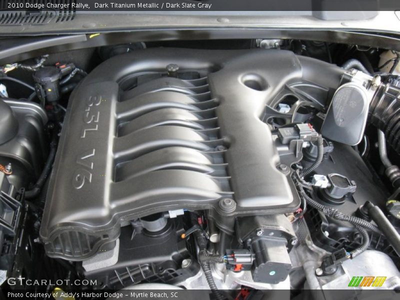 Dark Titanium Metallic / Dark Slate Gray 2010 Dodge Charger Rallye