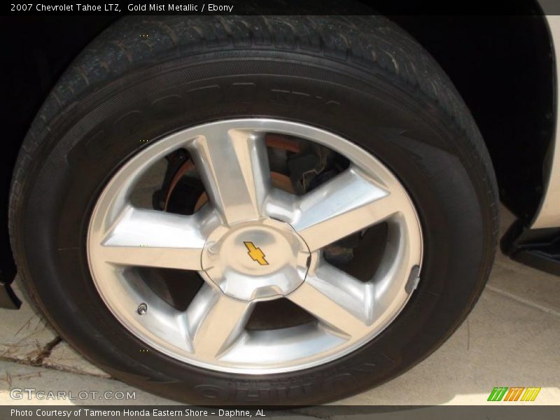 Gold Mist Metallic / Ebony 2007 Chevrolet Tahoe LTZ