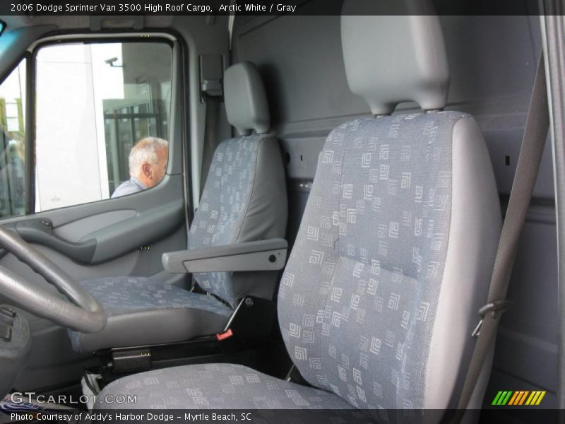 Arctic White / Gray 2006 Dodge Sprinter Van 3500 High Roof Cargo