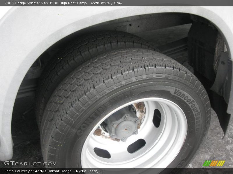Arctic White / Gray 2006 Dodge Sprinter Van 3500 High Roof Cargo