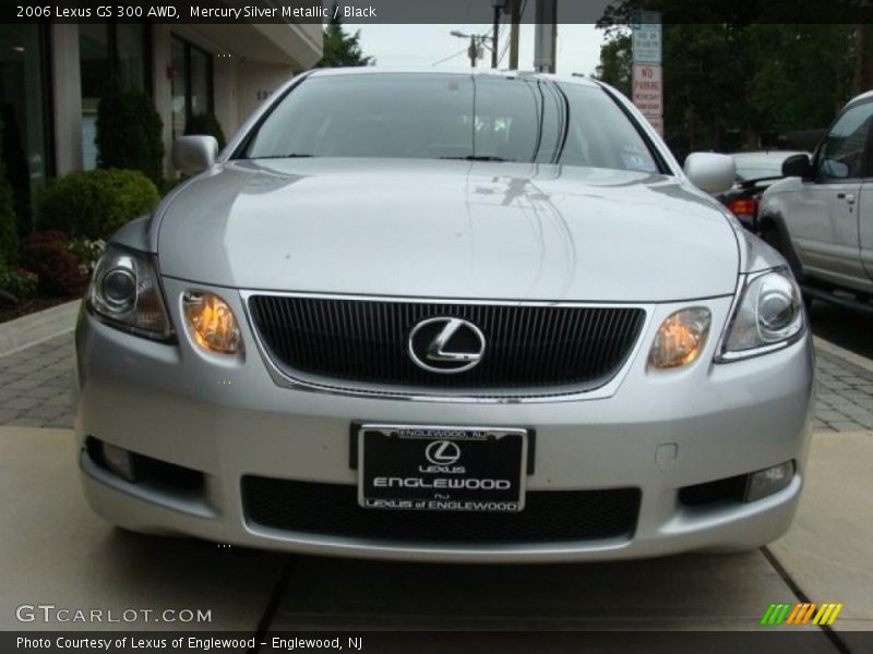 Mercury Silver Metallic / Black 2006 Lexus GS 300 AWD