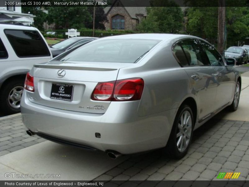 Mercury Silver Metallic / Black 2006 Lexus GS 300 AWD