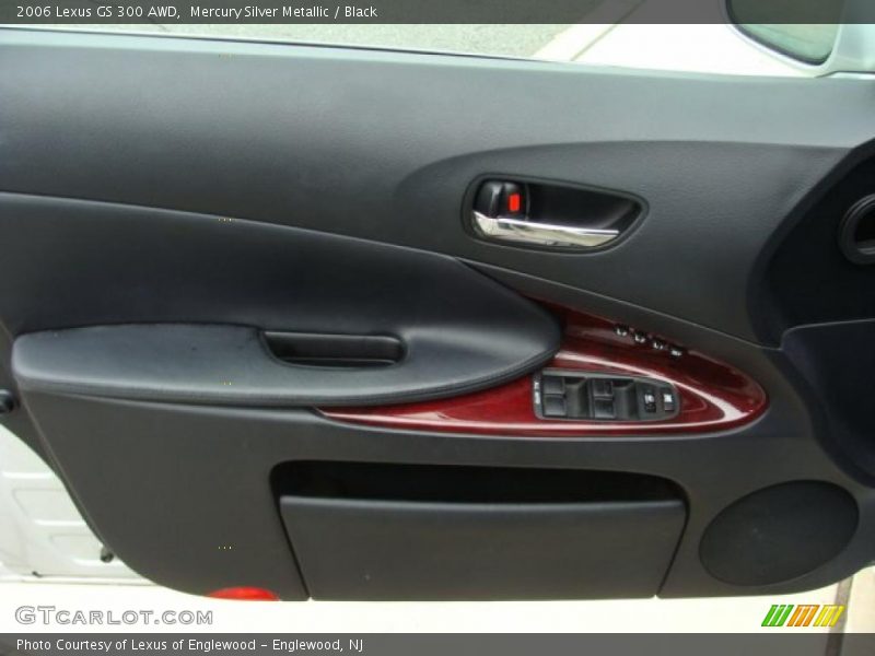 Mercury Silver Metallic / Black 2006 Lexus GS 300 AWD