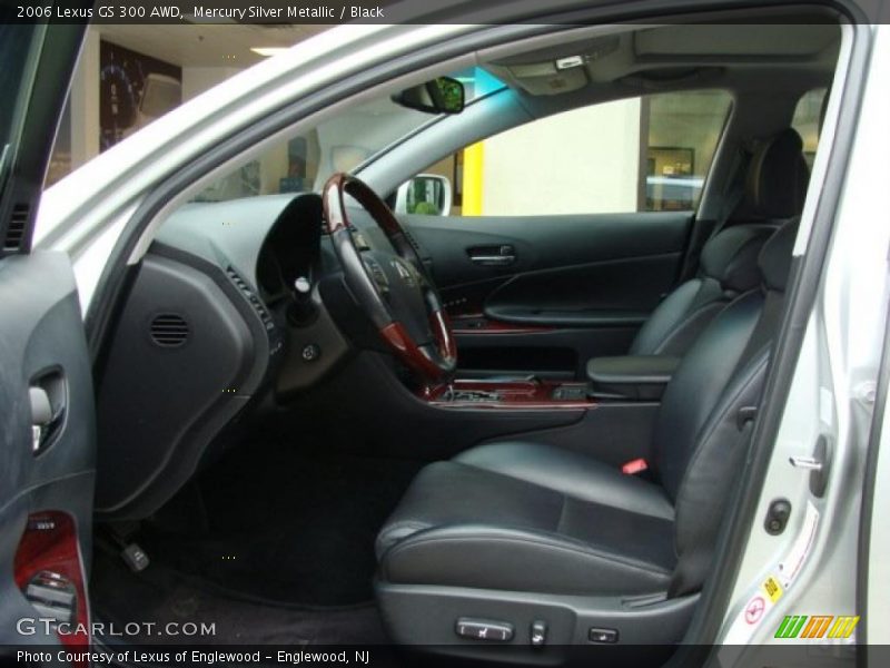 Mercury Silver Metallic / Black 2006 Lexus GS 300 AWD