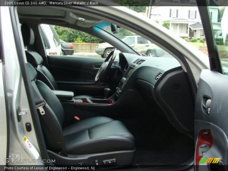 Mercury Silver Metallic / Black 2006 Lexus GS 300 AWD