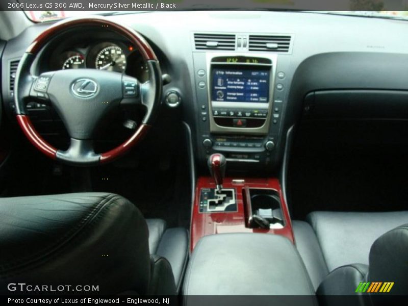 Mercury Silver Metallic / Black 2006 Lexus GS 300 AWD