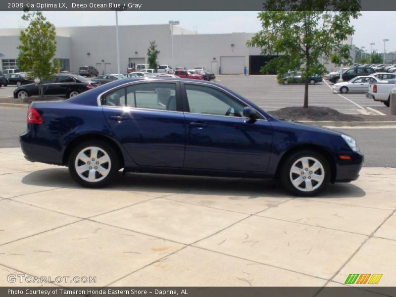Deep Ocean Blue / Gray 2008 Kia Optima LX