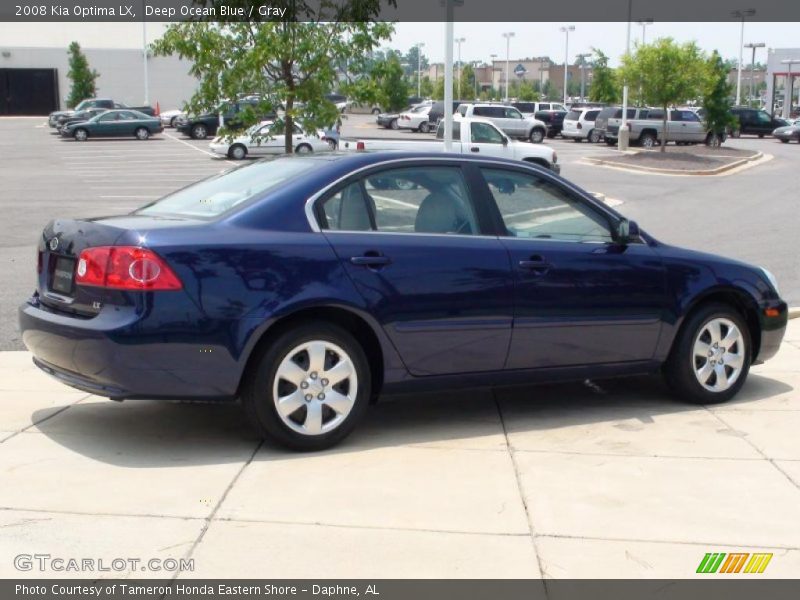 Deep Ocean Blue / Gray 2008 Kia Optima LX