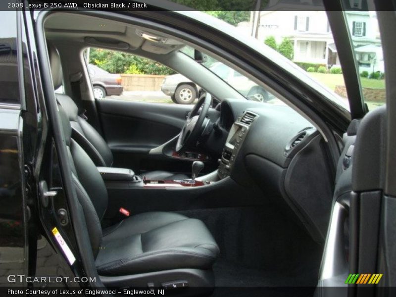 Obsidian Black / Black 2008 Lexus IS 250 AWD