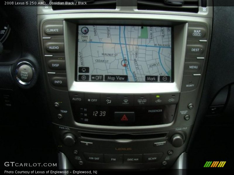 Obsidian Black / Black 2008 Lexus IS 250 AWD