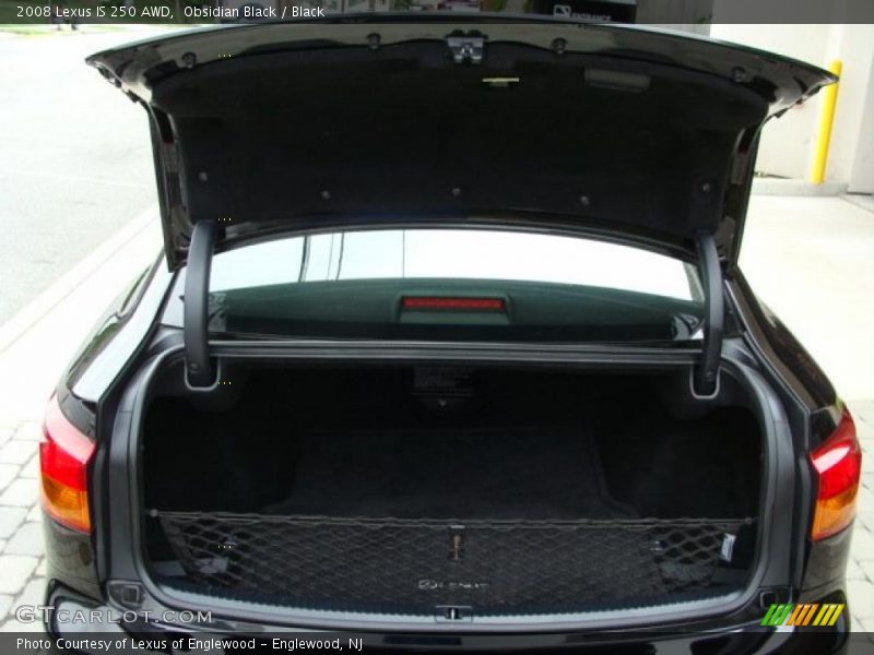 Obsidian Black / Black 2008 Lexus IS 250 AWD