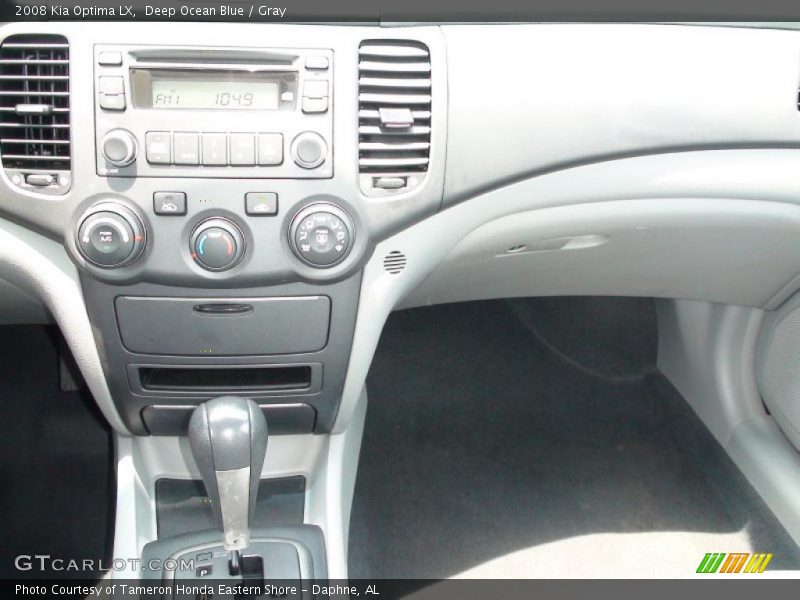 Deep Ocean Blue / Gray 2008 Kia Optima LX