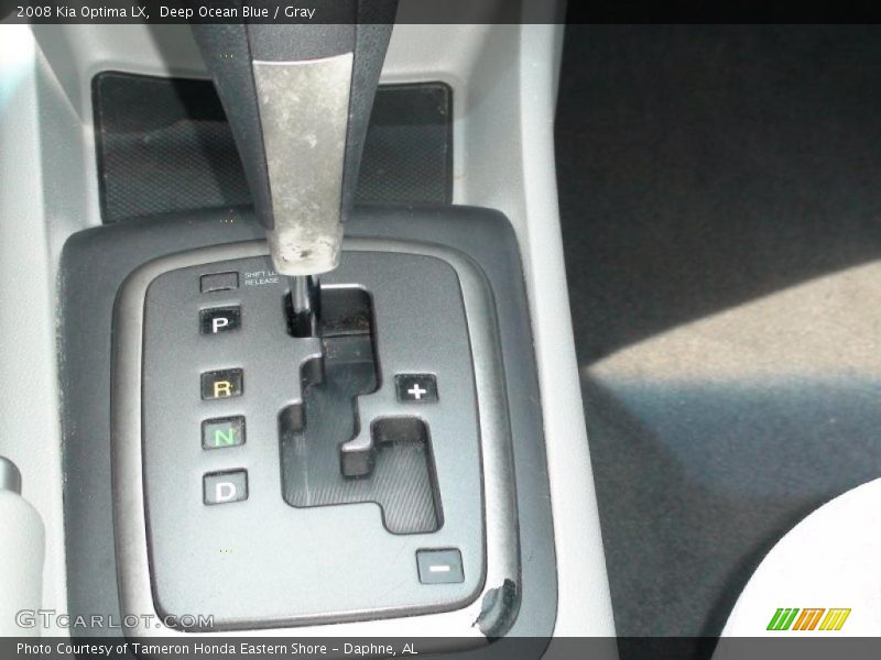 Deep Ocean Blue / Gray 2008 Kia Optima LX