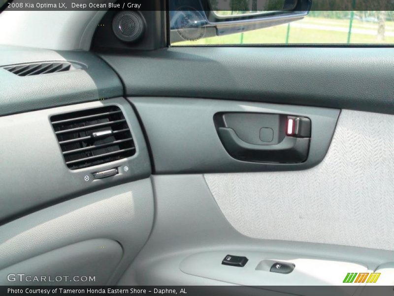 Deep Ocean Blue / Gray 2008 Kia Optima LX