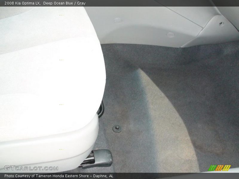Deep Ocean Blue / Gray 2008 Kia Optima LX