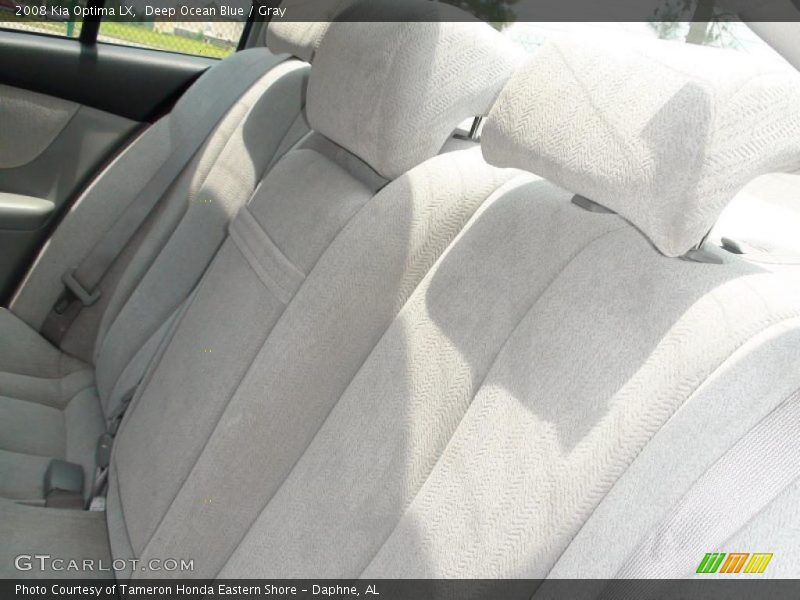 Deep Ocean Blue / Gray 2008 Kia Optima LX