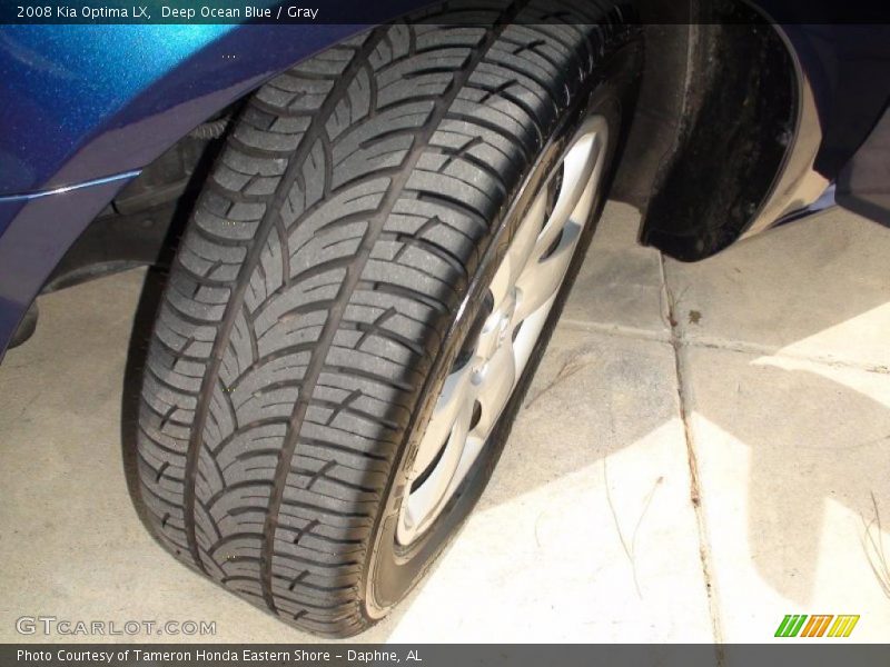 Deep Ocean Blue / Gray 2008 Kia Optima LX