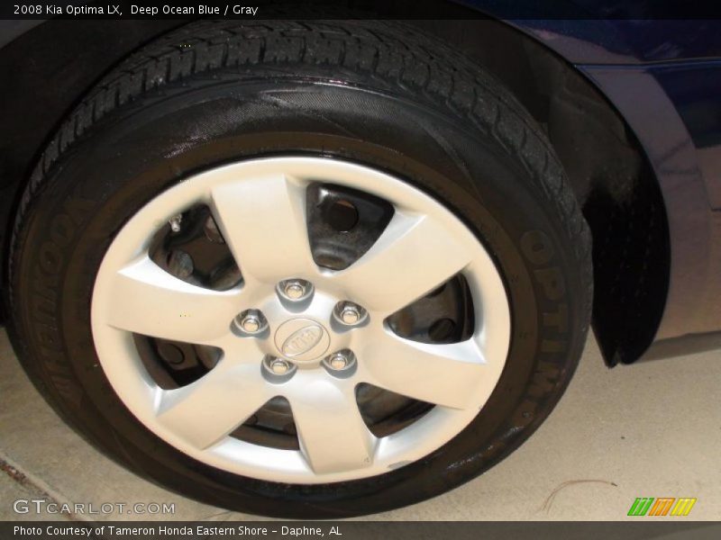 Deep Ocean Blue / Gray 2008 Kia Optima LX