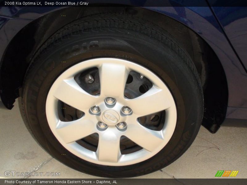 Deep Ocean Blue / Gray 2008 Kia Optima LX