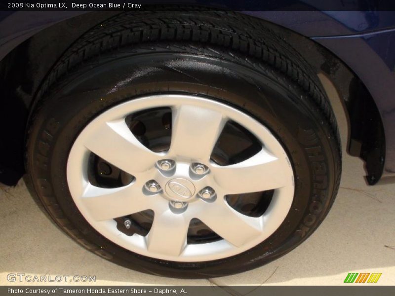 Deep Ocean Blue / Gray 2008 Kia Optima LX
