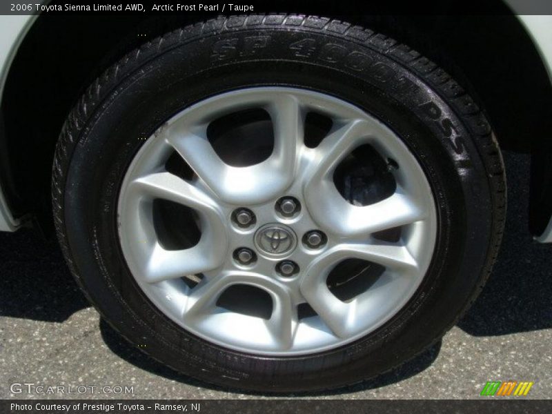 Arctic Frost Pearl / Taupe 2006 Toyota Sienna Limited AWD
