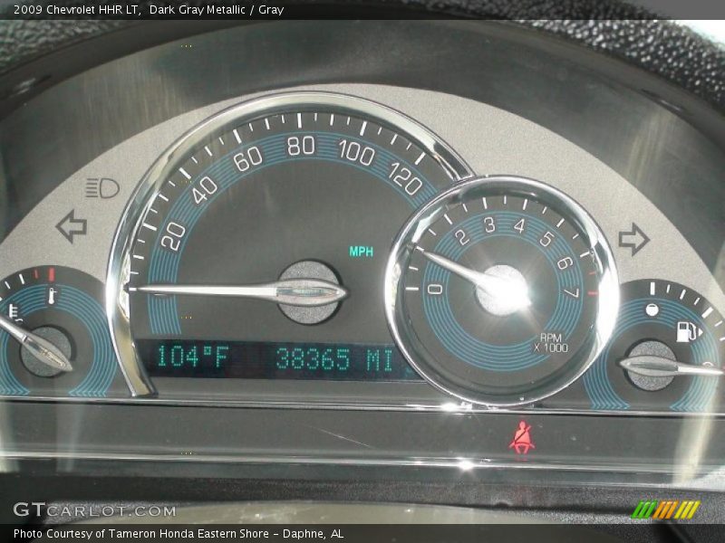 Dark Gray Metallic / Gray 2009 Chevrolet HHR LT