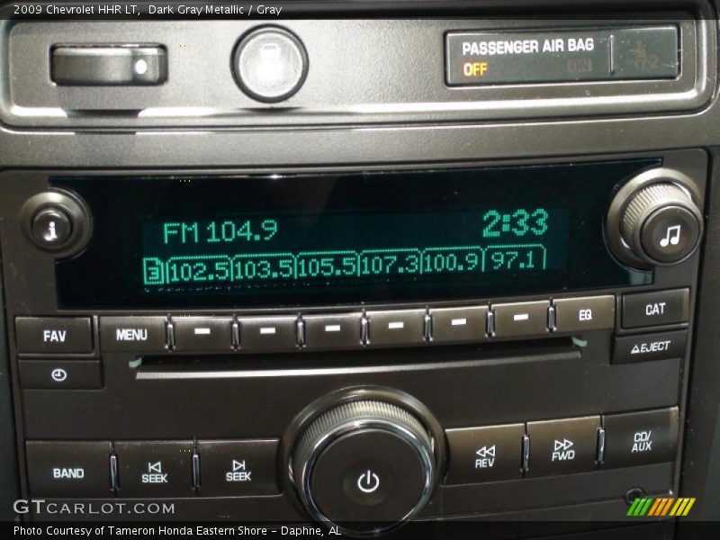 Dark Gray Metallic / Gray 2009 Chevrolet HHR LT