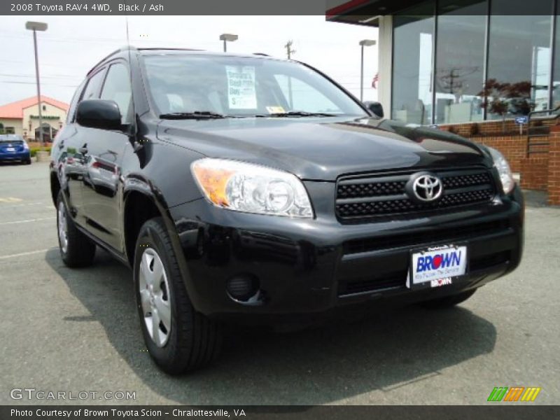 Black / Ash 2008 Toyota RAV4 4WD