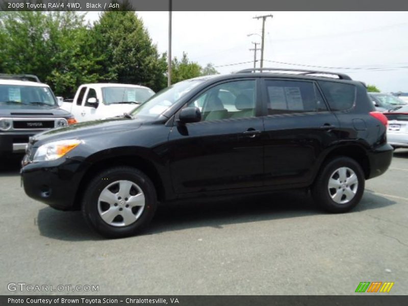 Black / Ash 2008 Toyota RAV4 4WD