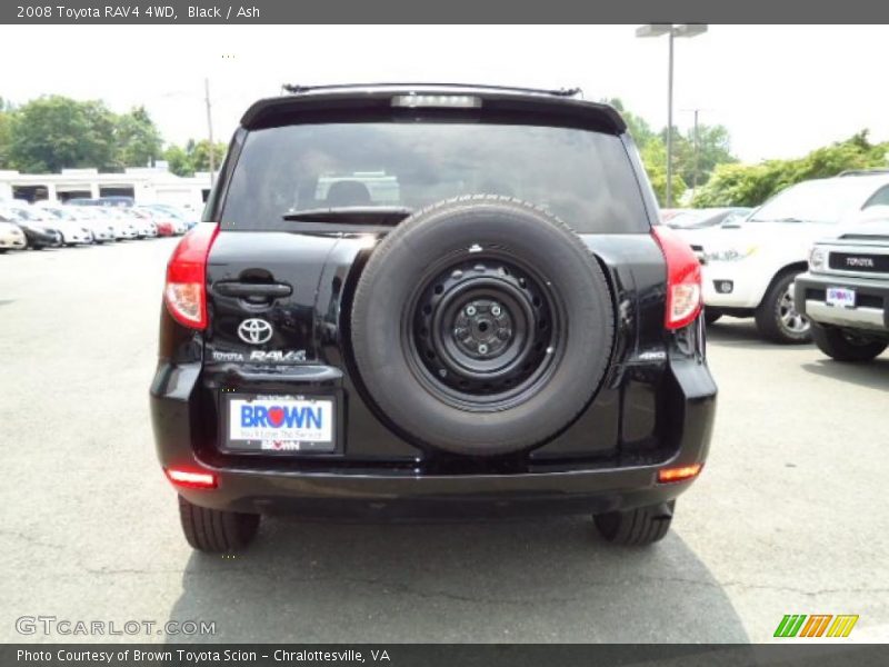 Black / Ash 2008 Toyota RAV4 4WD