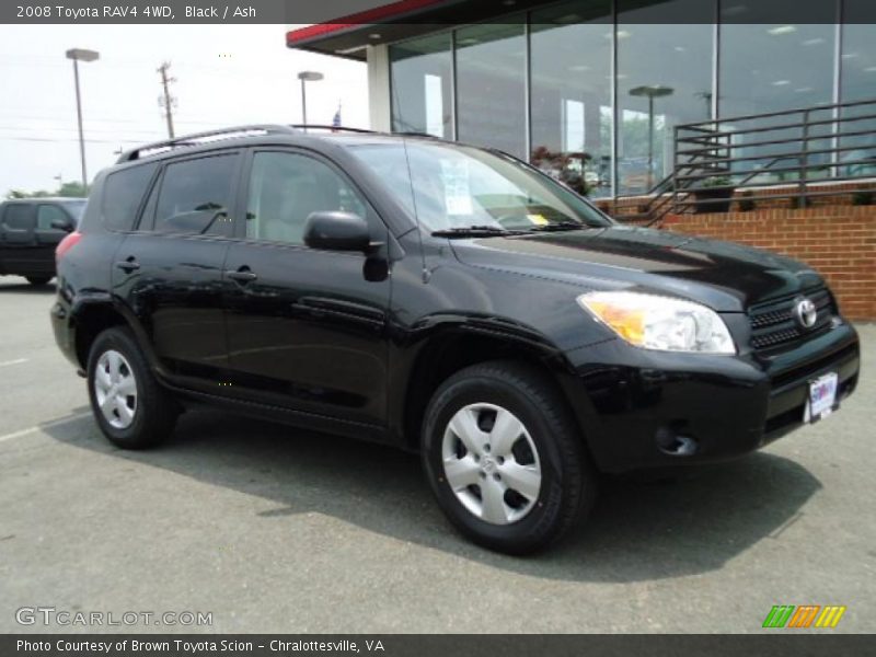 Black / Ash 2008 Toyota RAV4 4WD