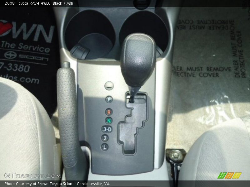 Black / Ash 2008 Toyota RAV4 4WD