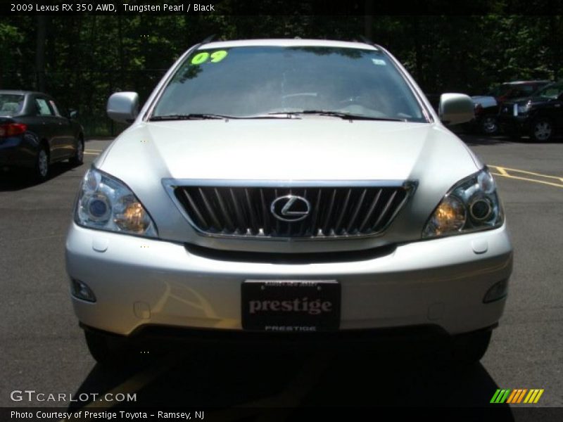 Tungsten Pearl / Black 2009 Lexus RX 350 AWD