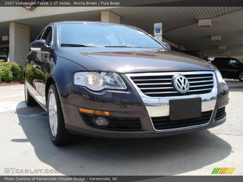 Mocha Brown / Pure Beige 2007 Volkswagen Passat 2.0T Sedan