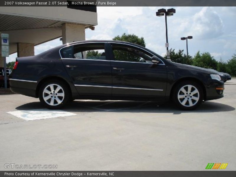 Mocha Brown / Pure Beige 2007 Volkswagen Passat 2.0T Sedan
