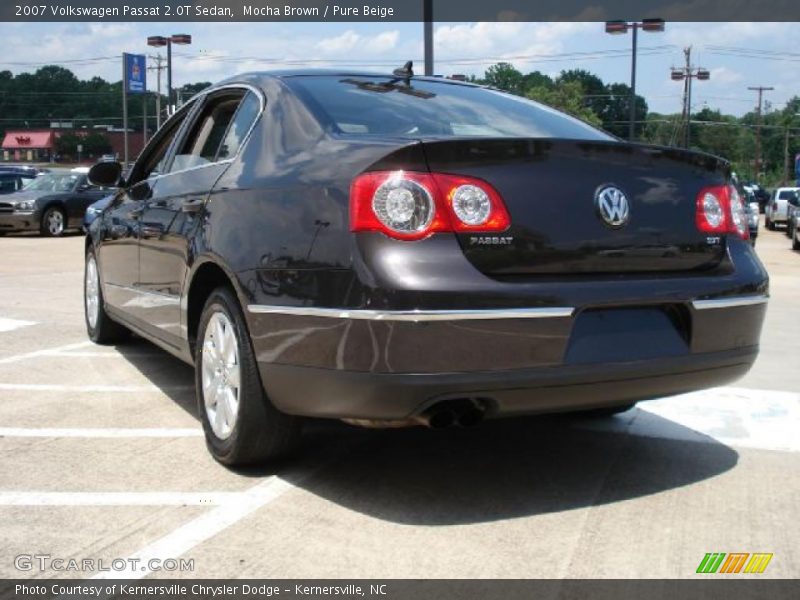 Mocha Brown / Pure Beige 2007 Volkswagen Passat 2.0T Sedan