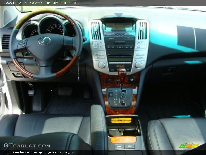 Tungsten Pearl / Black 2009 Lexus RX 350 AWD
